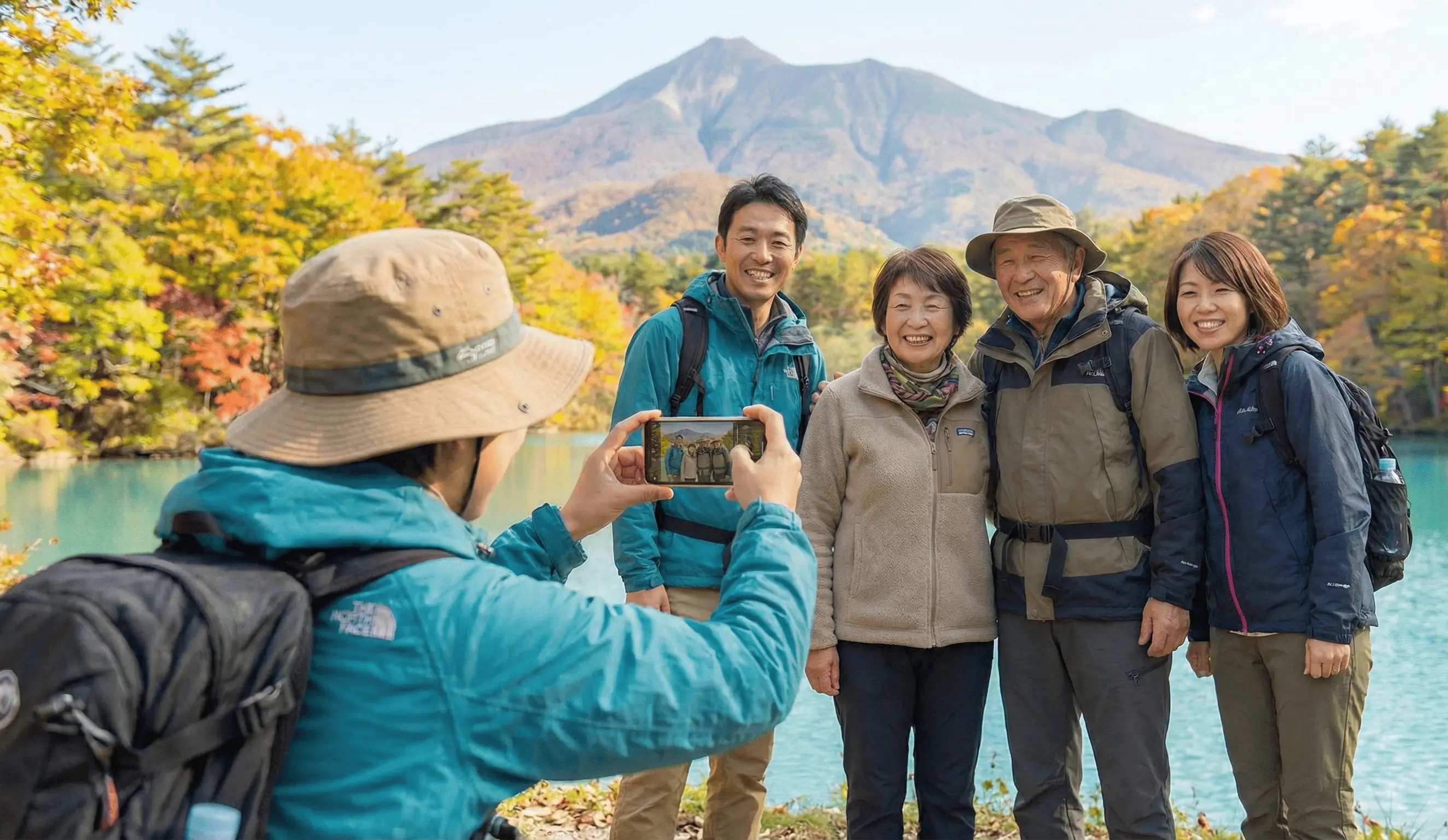 家族の記念写真